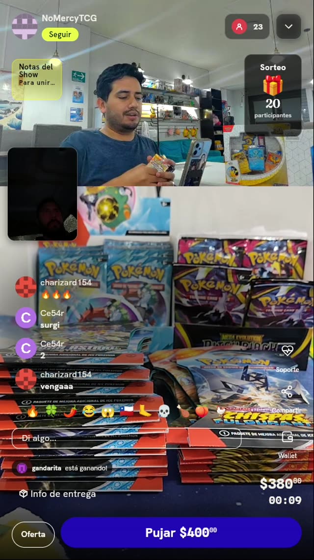 Sobre de Mejora Pokémon TCG