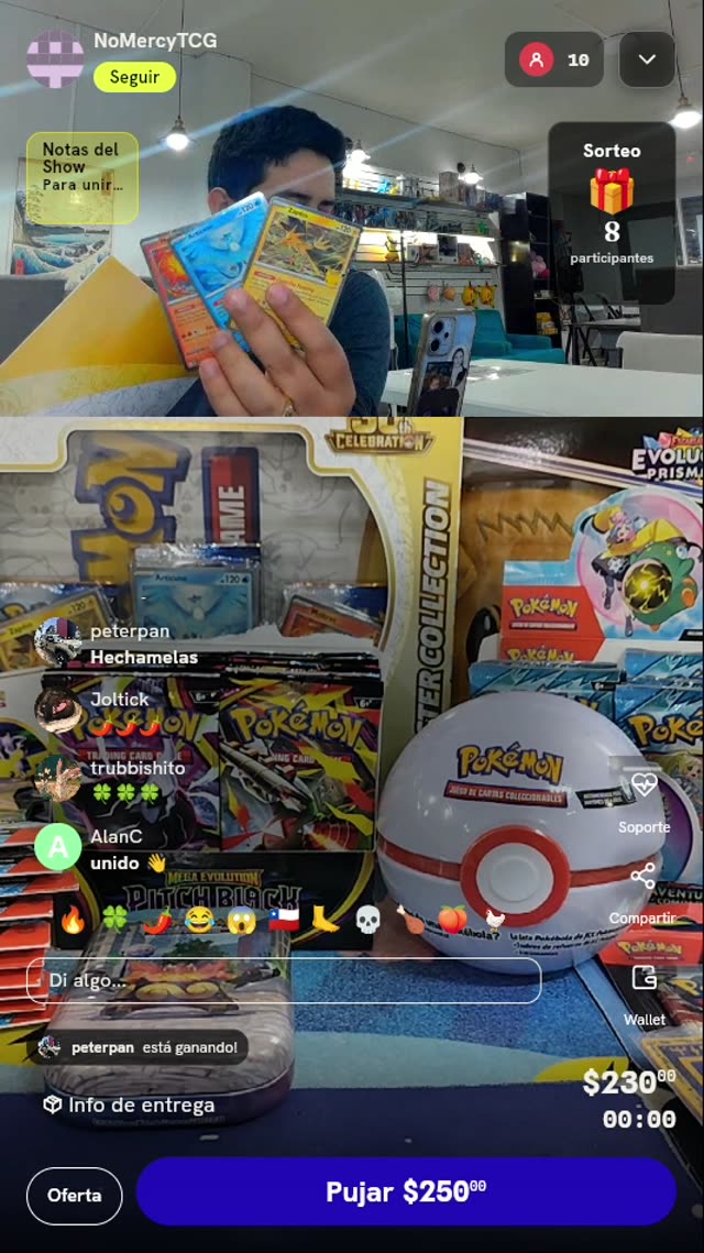 Cartas Promo y Póster Pokémon 30th Celebration