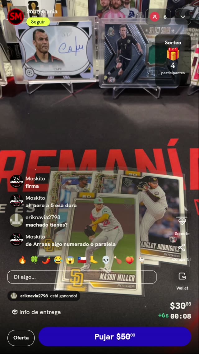 Lote de tarjetas de béisbol Topps MLB