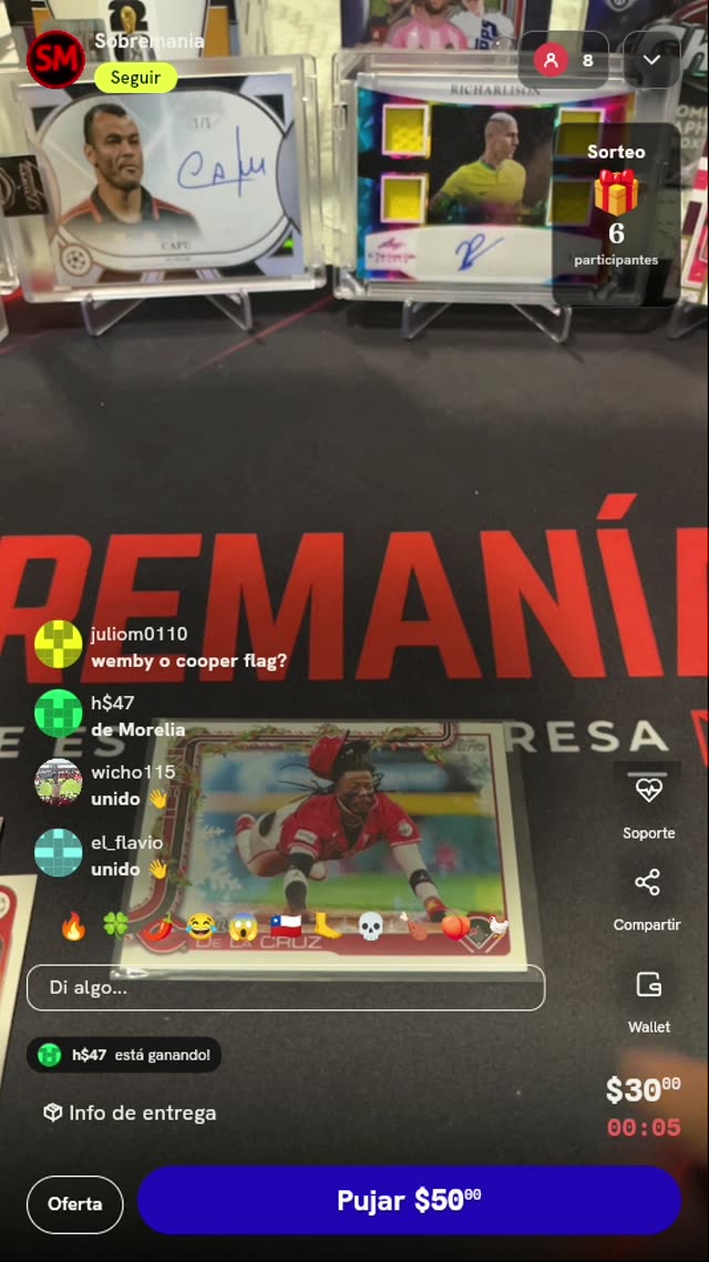 Carta Rookie Elly De La Cruz