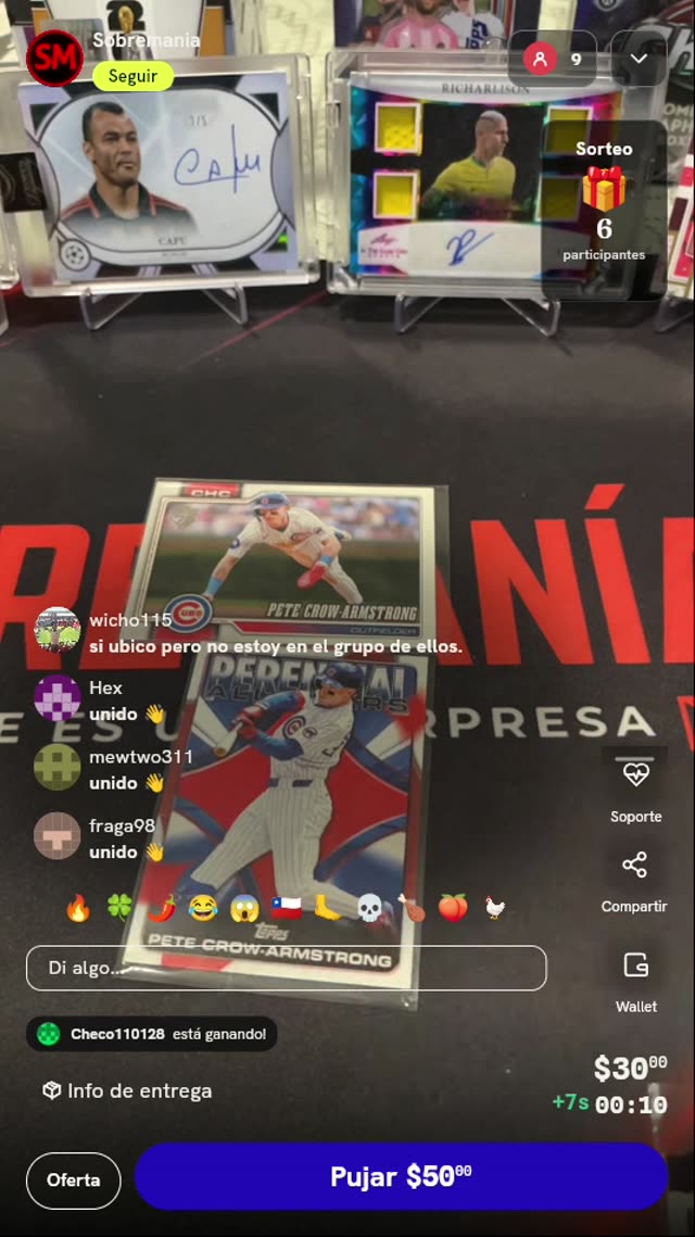 Cartas Pete Crow-Armstrong 2024 Topps