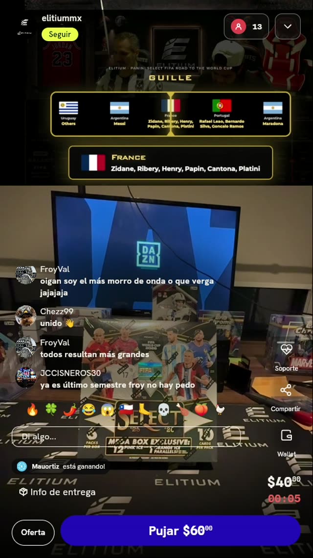 Spot Francia Panini Select FIFA