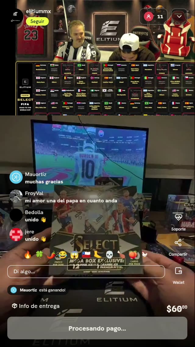 Mega Box Panini Select FIFA