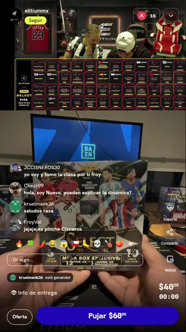 Spot Break Panini Select FIFA