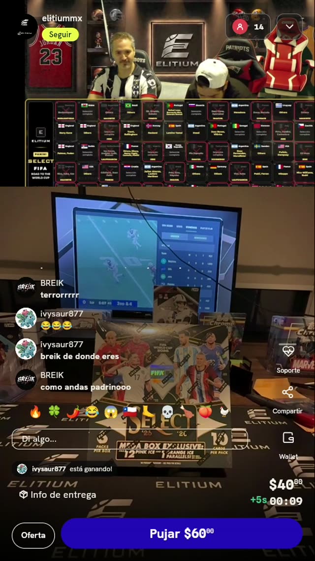 Lugar Break Panini Select FIFA
