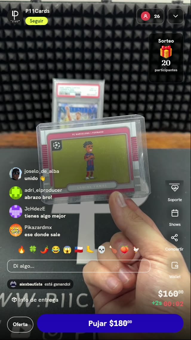 Carta Topps 8-Bit Shots Lamine Yamal