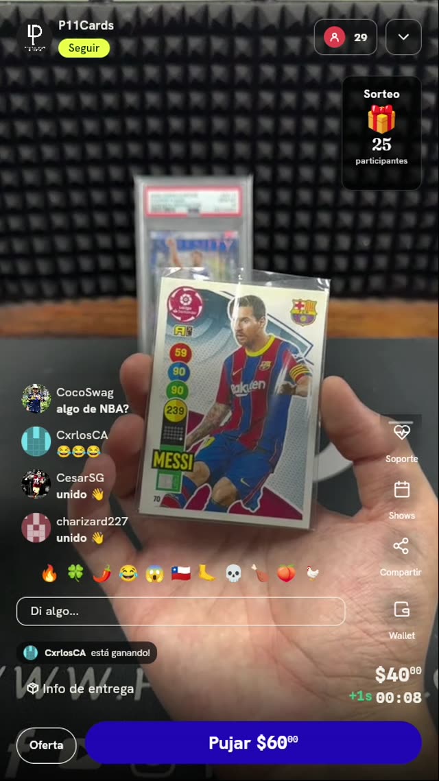 Carta Lionel Messi Adrenalyn XL 2020-21