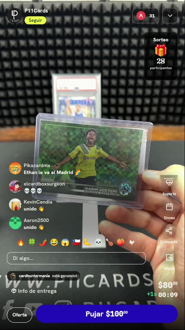 Carta Karim Adeyemi Stadium Club Chrome