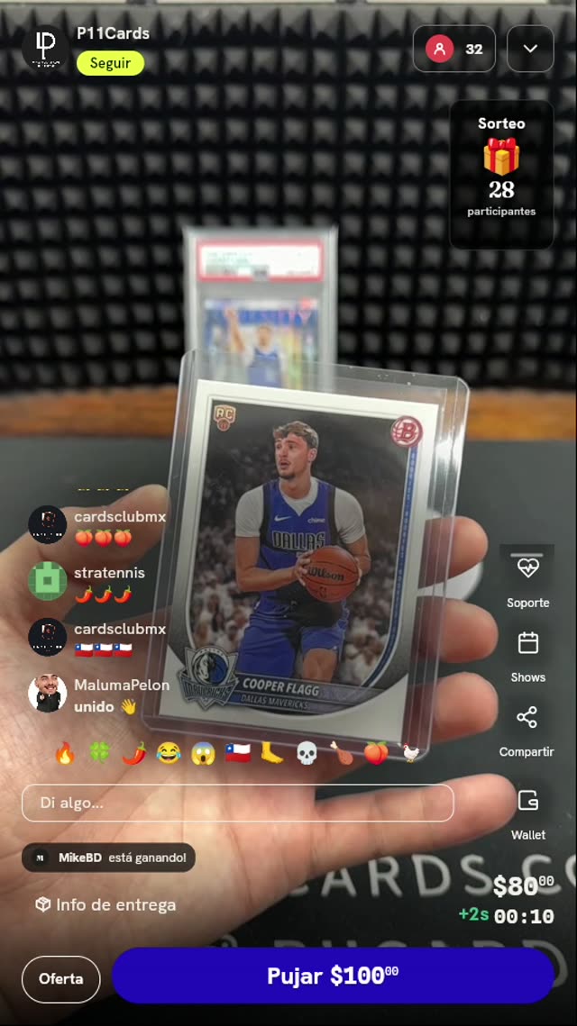 Carta Cooper Flagg 2025 Bowman