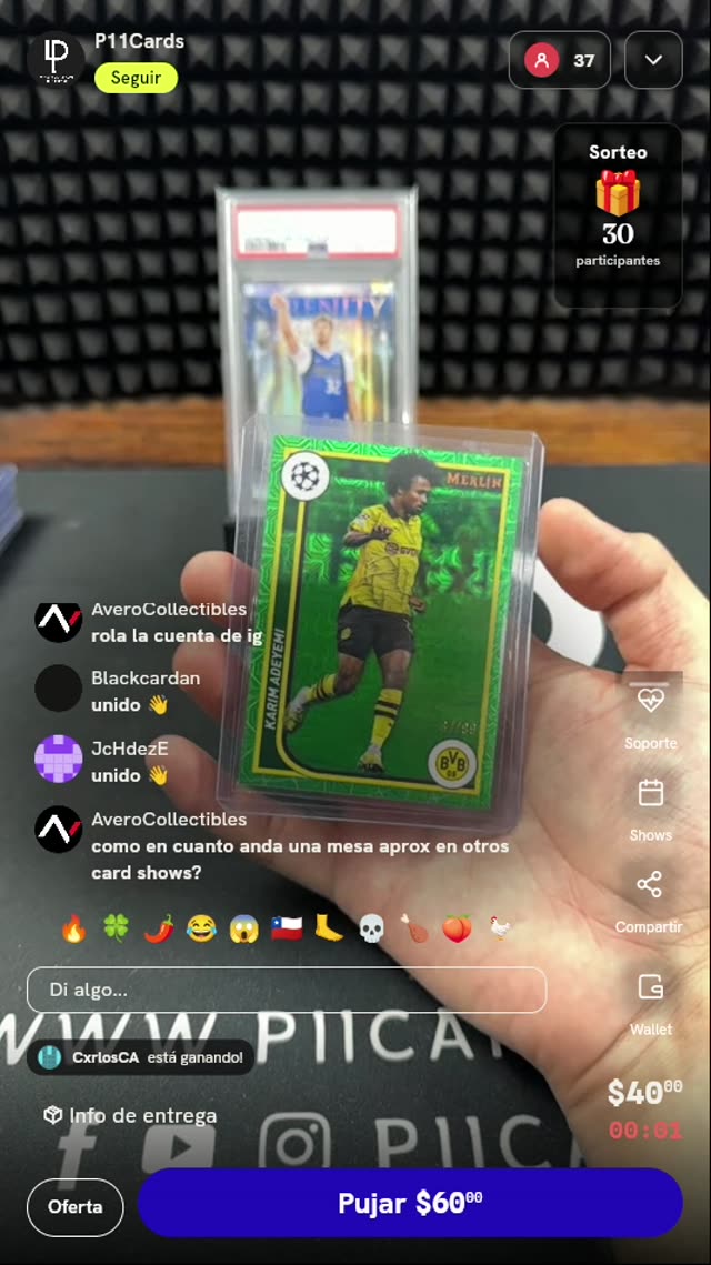 Carta Topps Merlin Karim Adeyemi /99