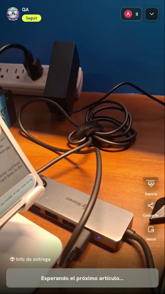 Hub USB-C Steren Multipuerto