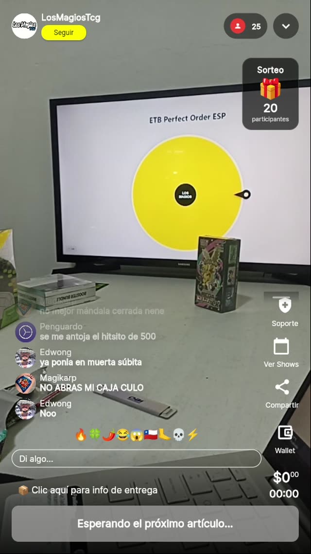 Pokémon ETB Perfect Order ESP