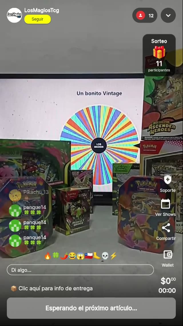 Pokémon Vintage: ¡Gira de la Suerte!