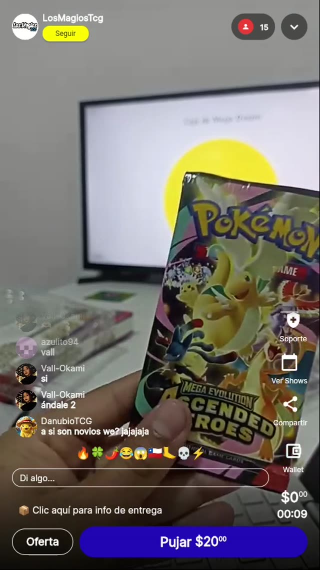 Pokémon TCG Ascended Heroes Booster
