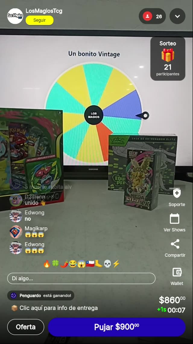 Cajas Pokémon variadas