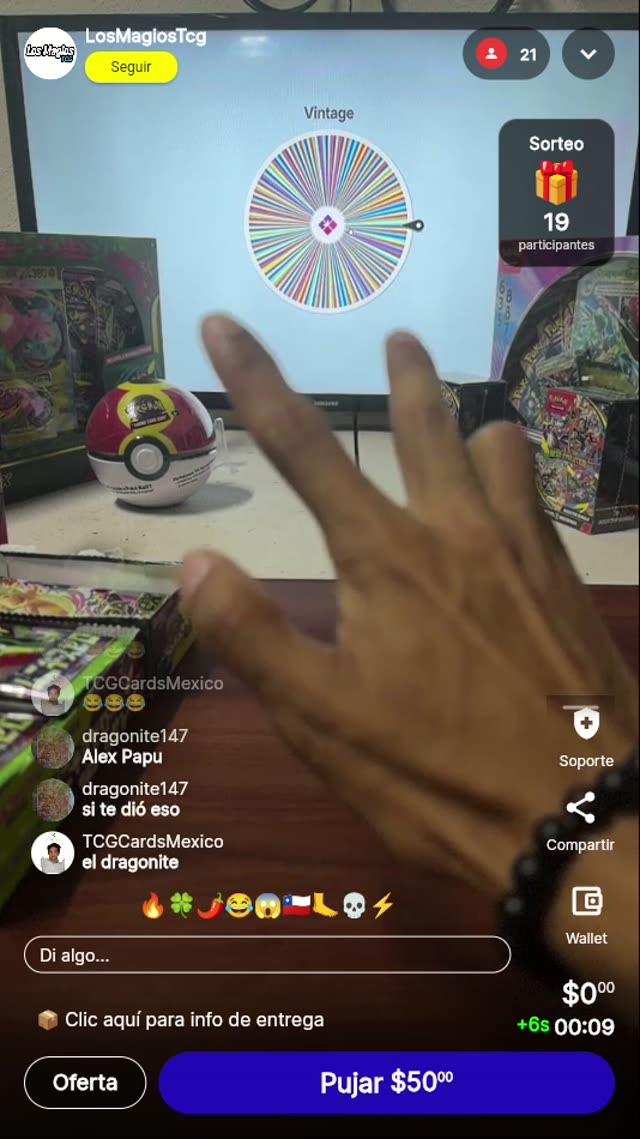 Sobre Sorpresa Nijito TCG