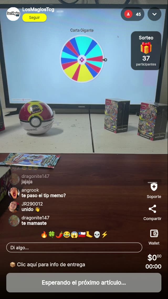 Cajas de cartas Pokémon TCG
