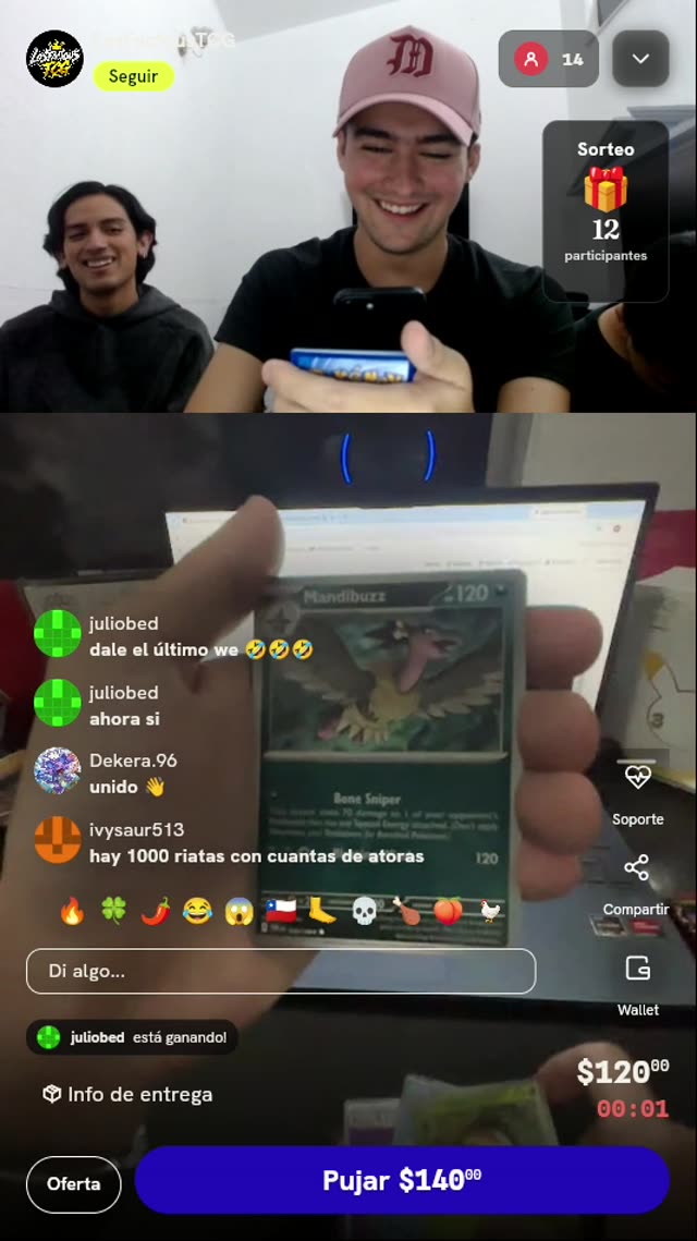 Carta Pokémon Mandibuzz Pitch Black