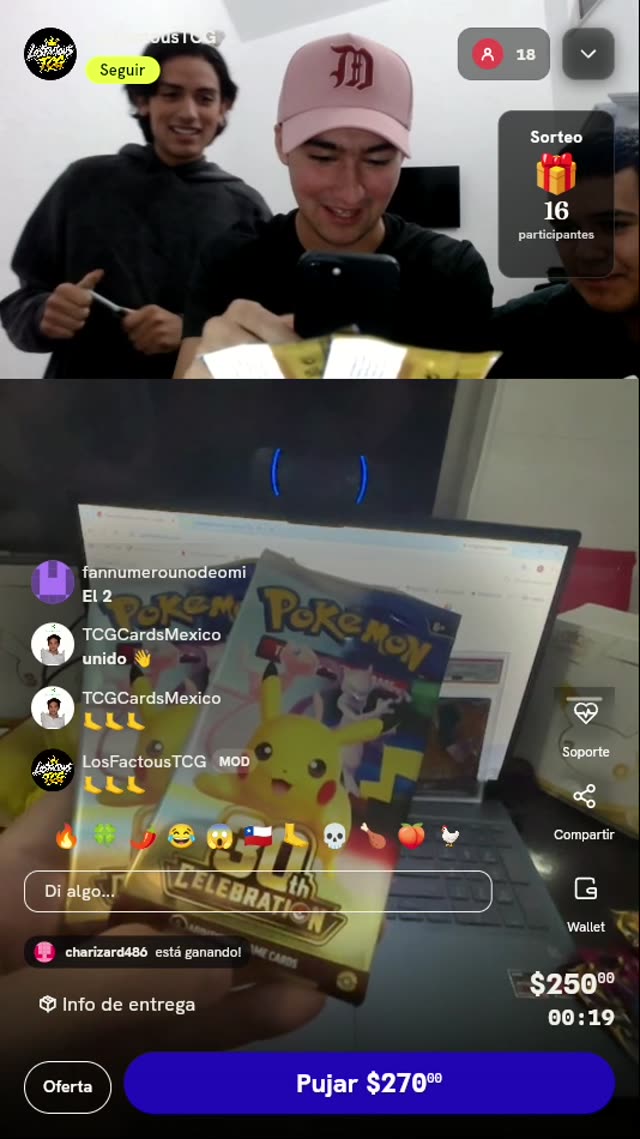 Sobres Pokémon 30th Celebration