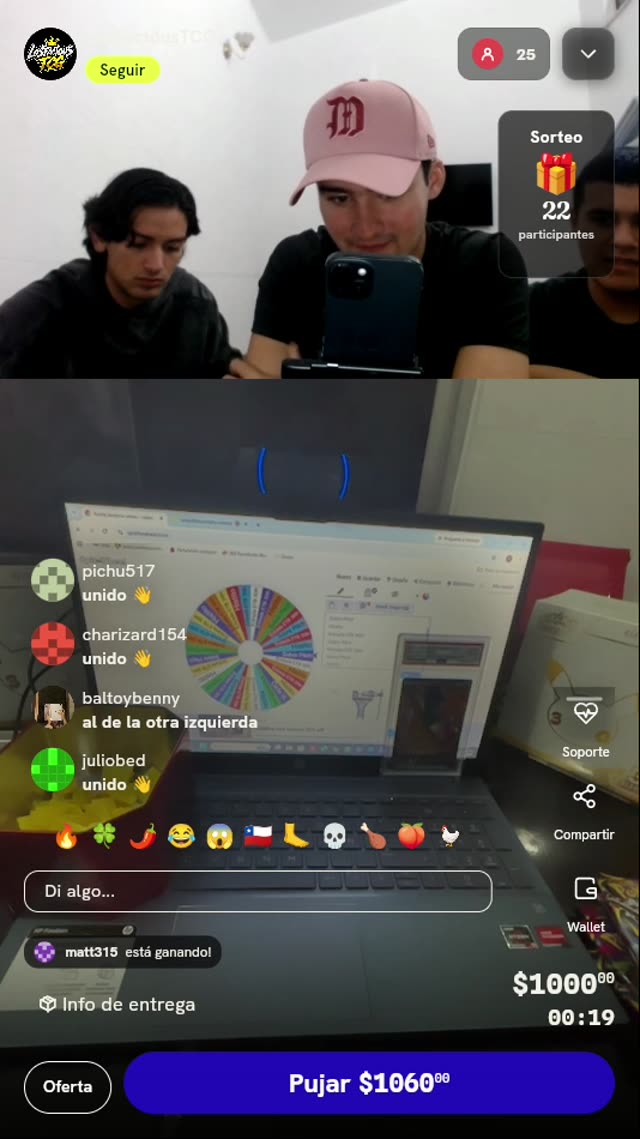 Giro de Ruleta Misteriosa TCG