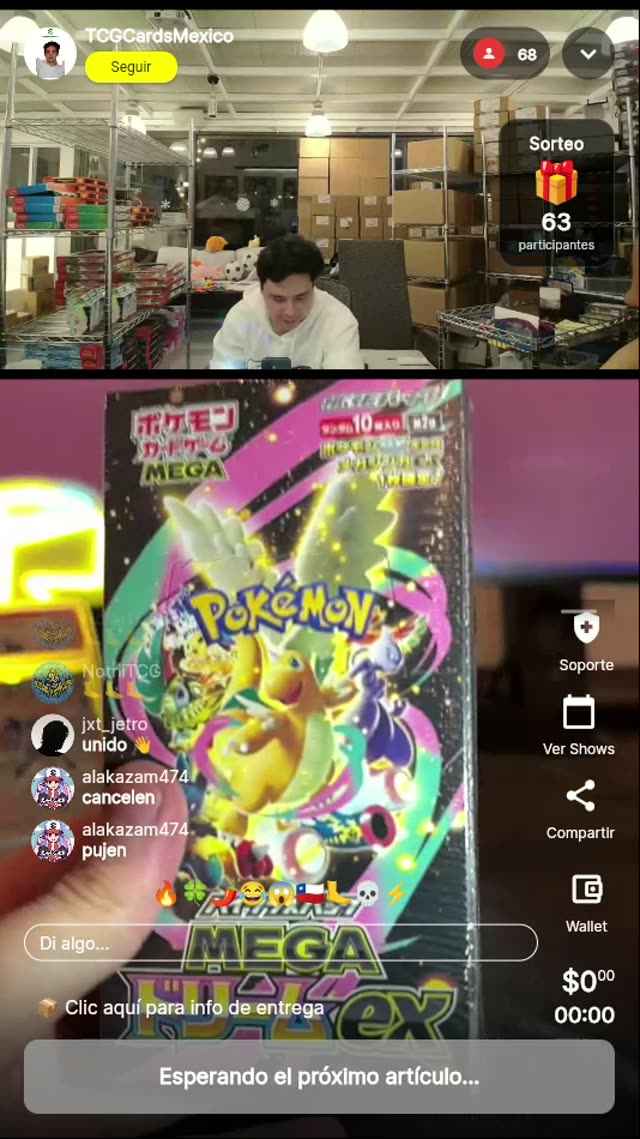 Caja Pokémon Mega Dream Mix