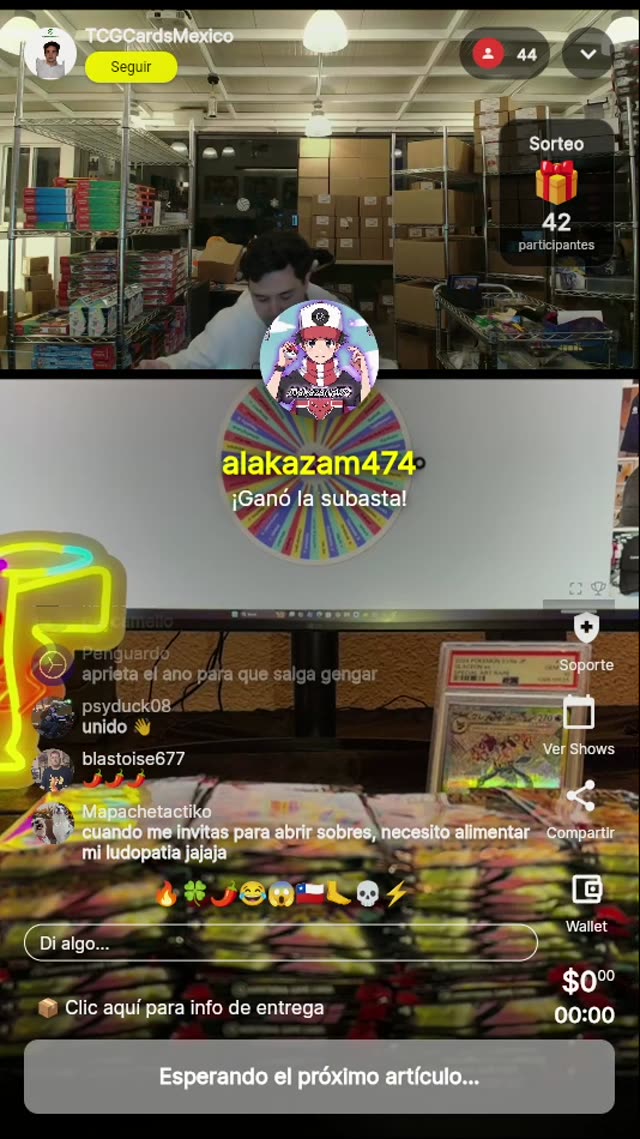 Carta Pokémon Alakazam Subastada