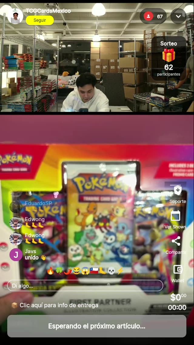 Pokémon First Partner Pack Sellado