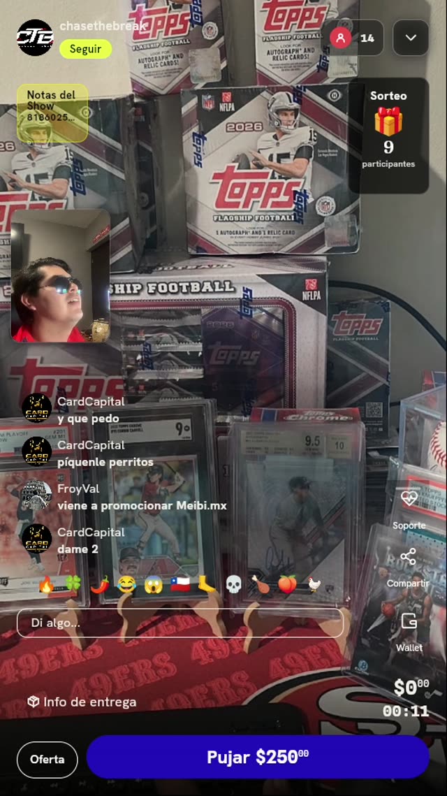 Spot para Break Topps Flagship Football