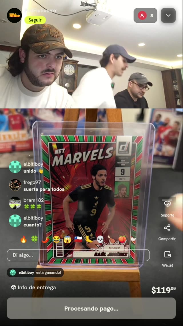 Carta Raúl Jiménez Net Marvels Donruss