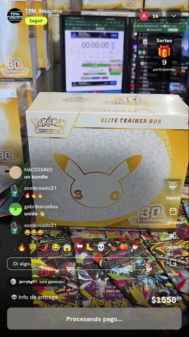 Elite Trainer Box Pokémon 30th Celebration