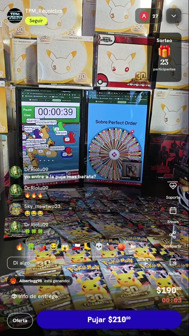 Entrada a Dinámica Pokémon TCG