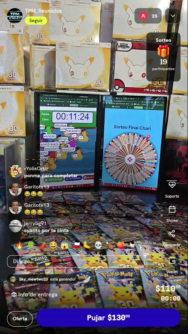 Trío de Sobres Pokémon TCG