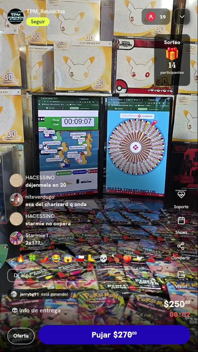Sobres de Pokémon TCG Perfect Order