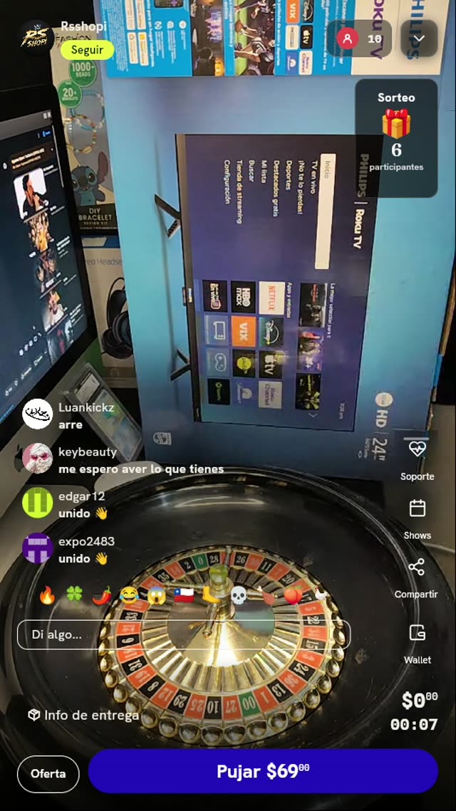 Smart TV Philips Roku 24"
