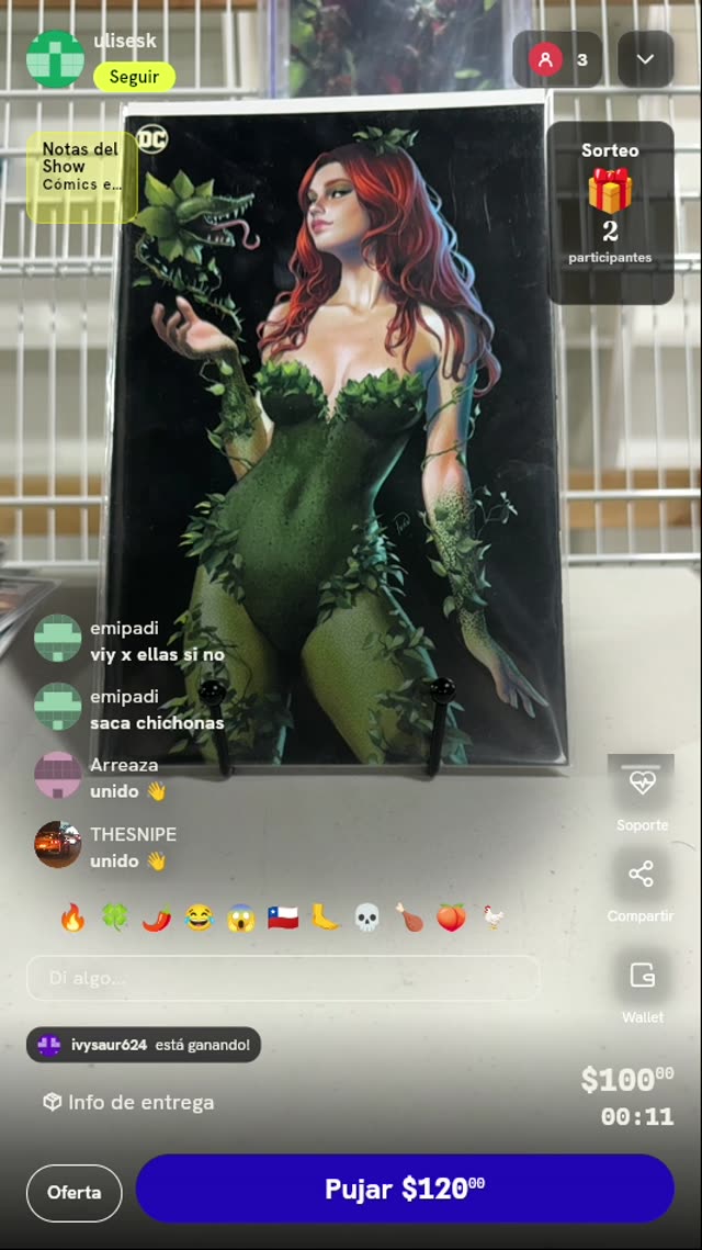 Cómic Poison Ivy #1 Josh Burns