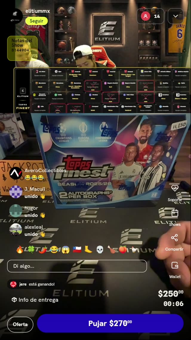 Caja Topps Finest UEFA 2023/24