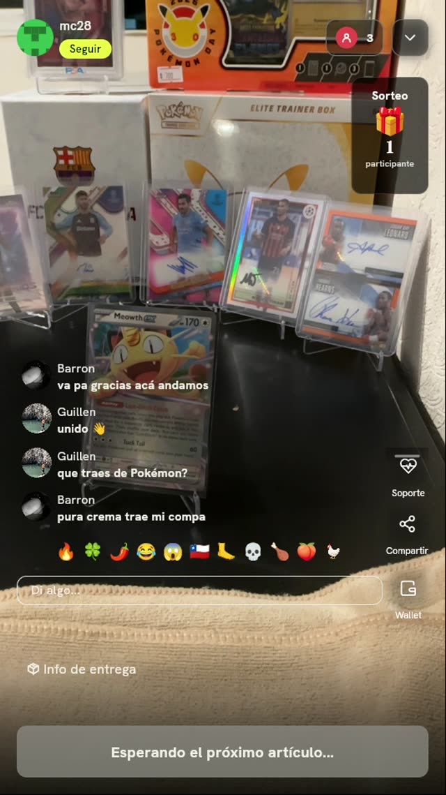 Carta Pokémon Meowth ex