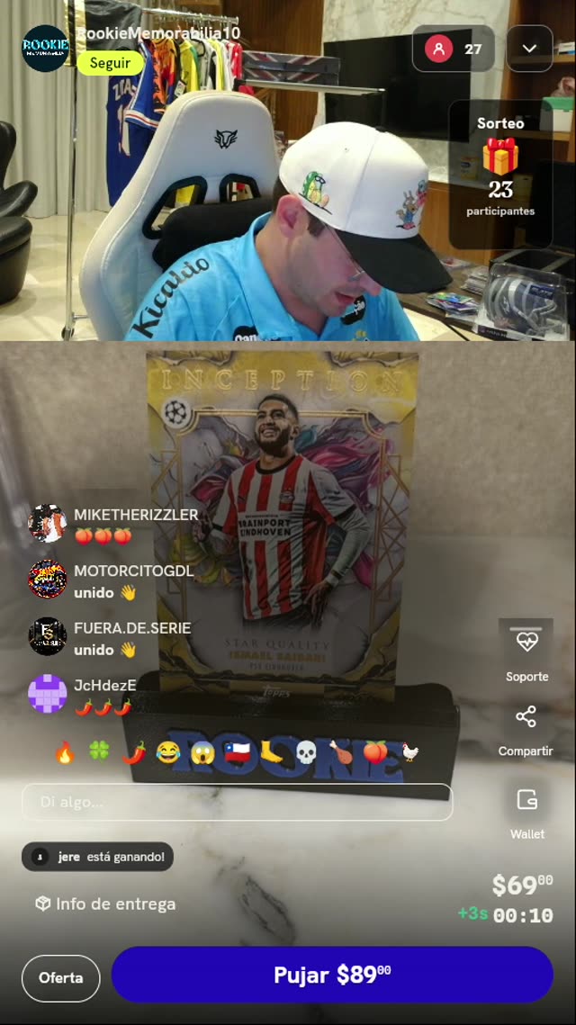 Carta Topps Inception Ismael Saibari