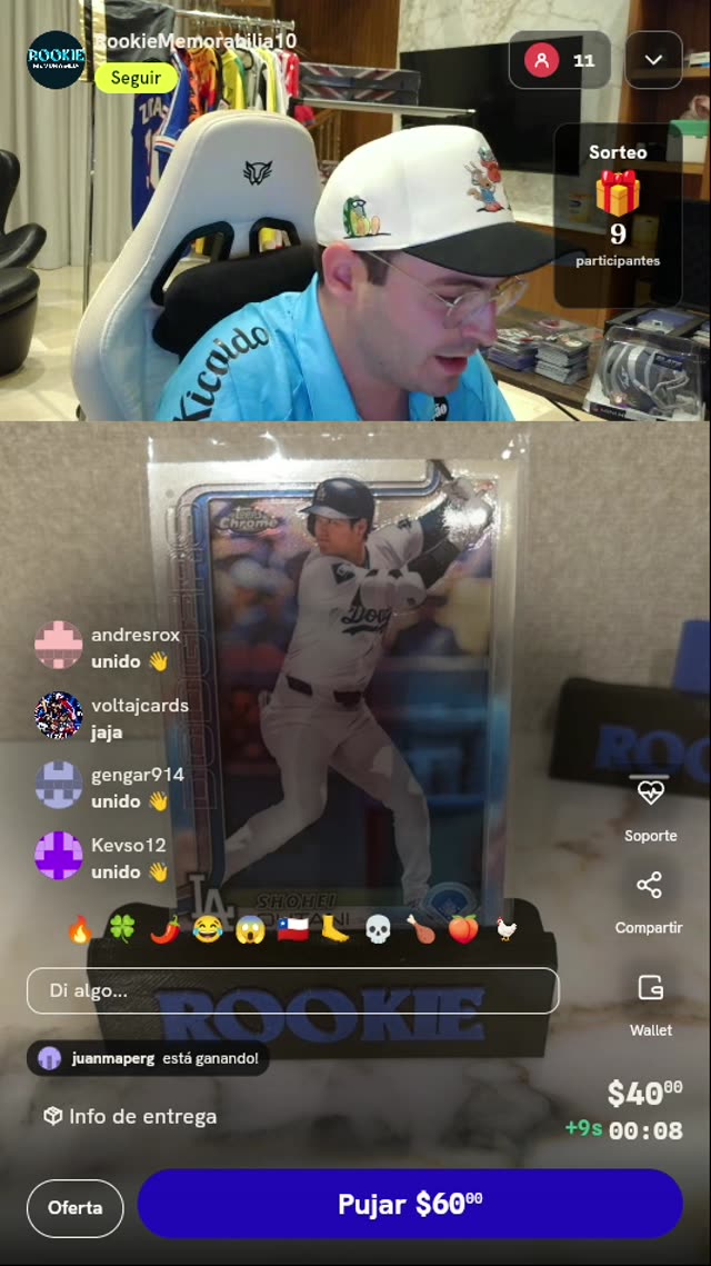 Carta Shohei Ohtani 2024 Topps Chrome