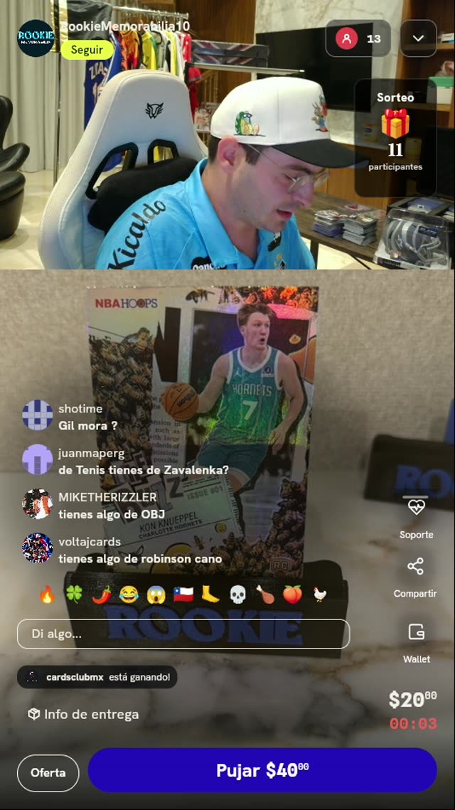 Carta Novato Kon Knueppel NBA Hoops