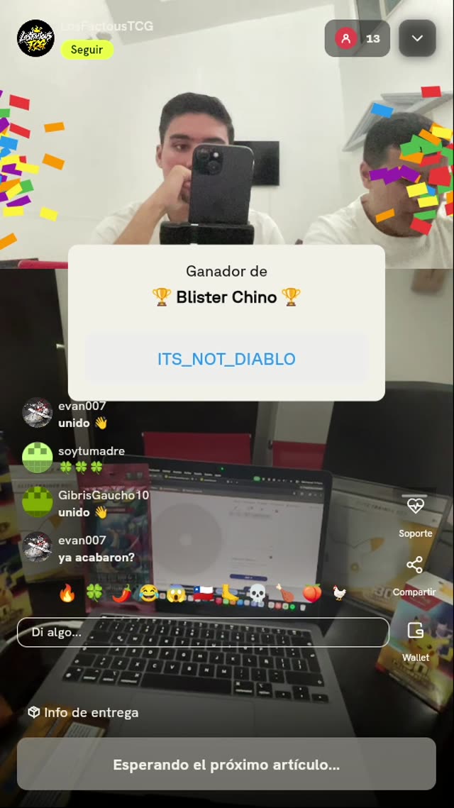 Blister Pokémon TCG Chino