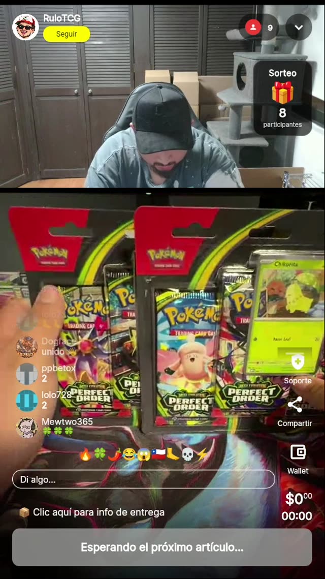 Pokémon Perfect Order Blister Chikorita