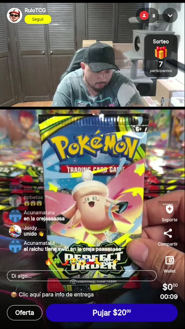 Sobre Pokémon TCG Perfect Order