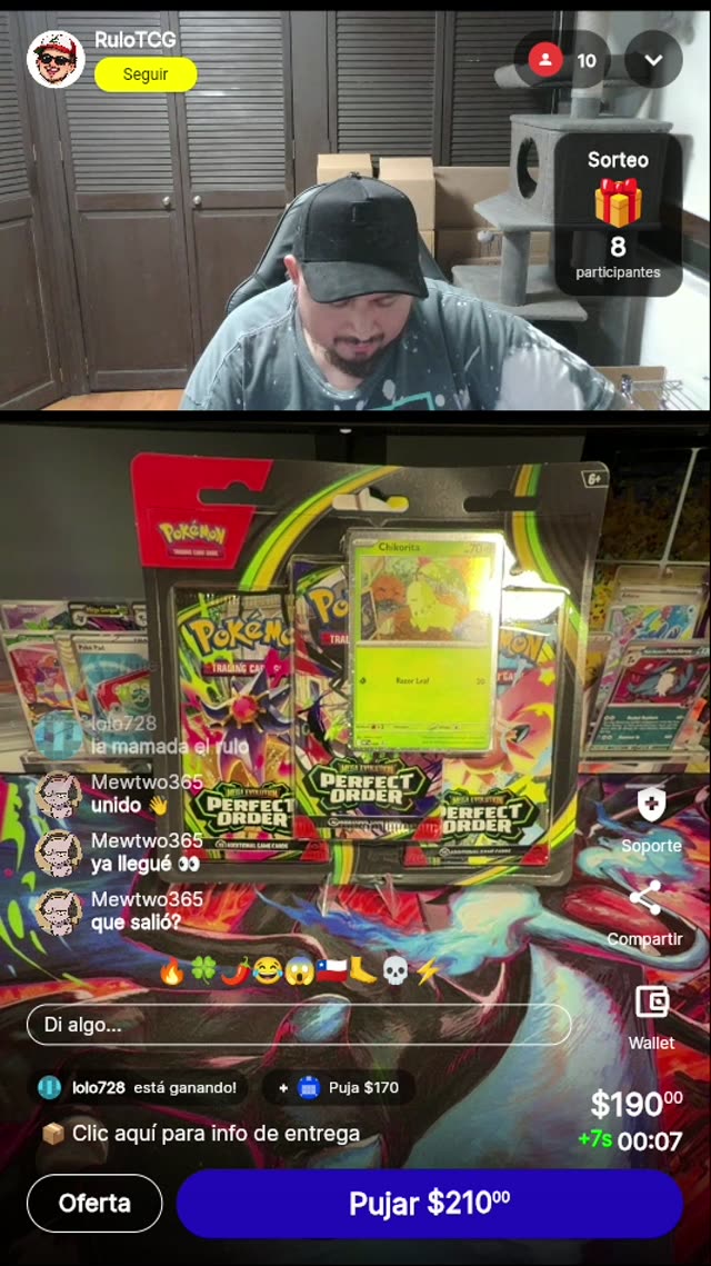 Pokémon Perfect Order Chikorita Blister