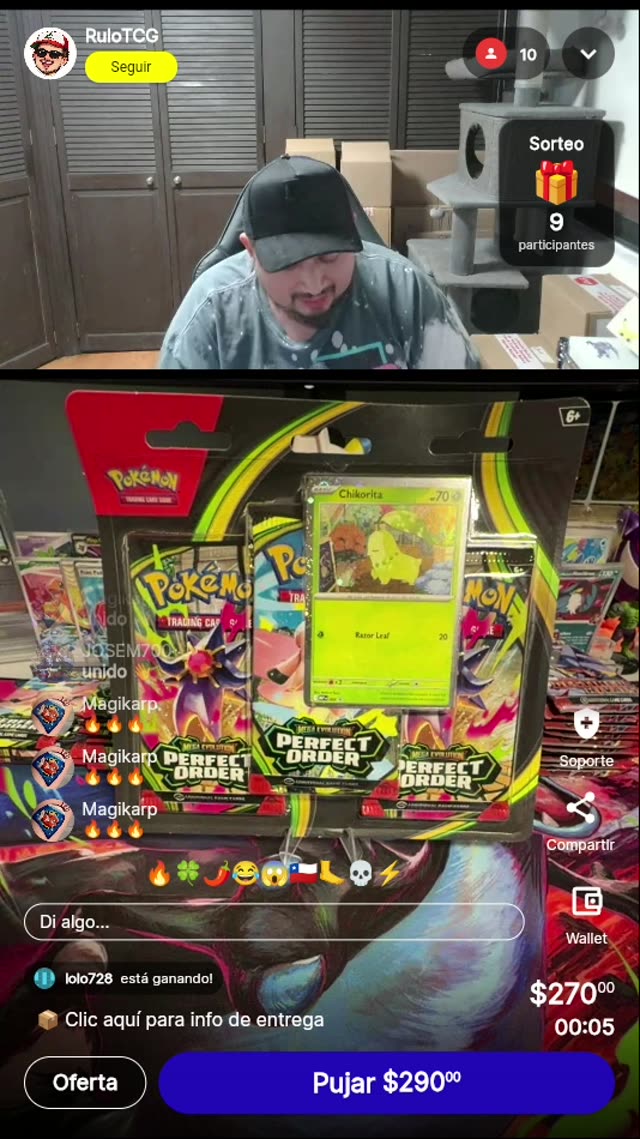 Pokémon Perfect Order Chikorita Blister