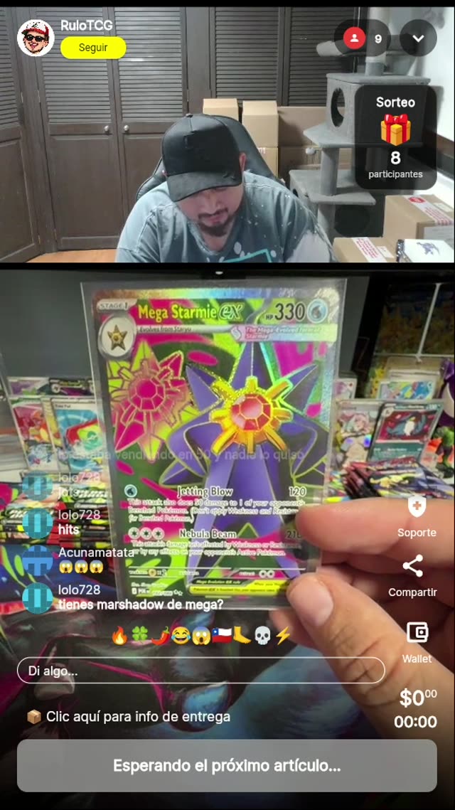 Mega Starmie ex Full Art