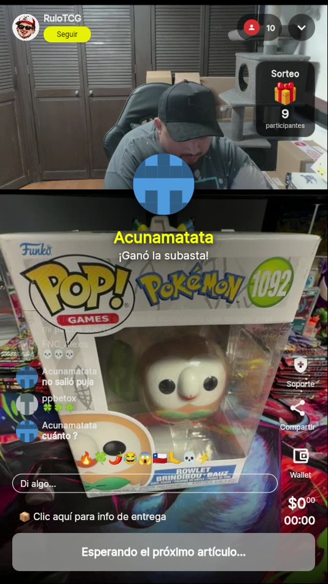 Funko Pop! Rowlet #1092 Pokémon