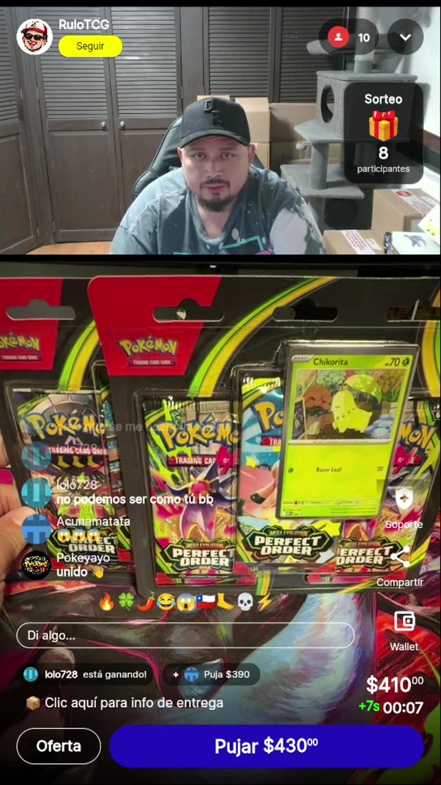 Pokémon Perfect Order Chikorita Blister