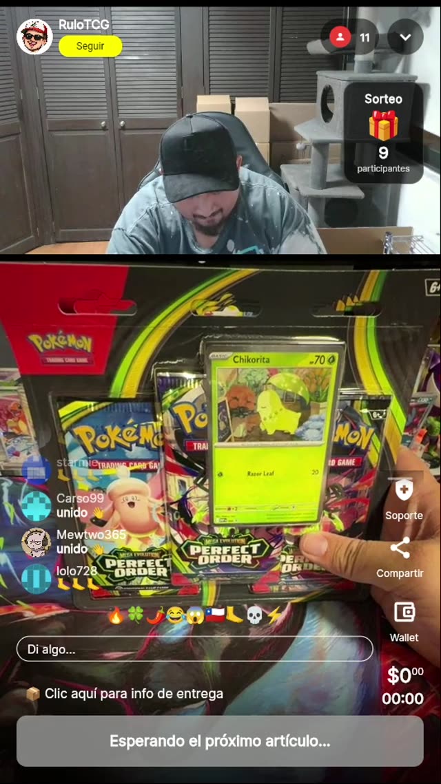 Pokémon Perfect Order Blister Chikorita