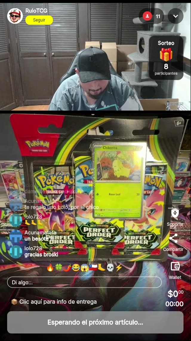 Pokémon Perfect Order Chikorita Blister